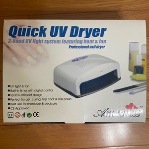 Amor Us Quick UV Dryer 2 hand UV Light system New